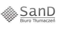 Logo SanD - Biuro tłumaczeń